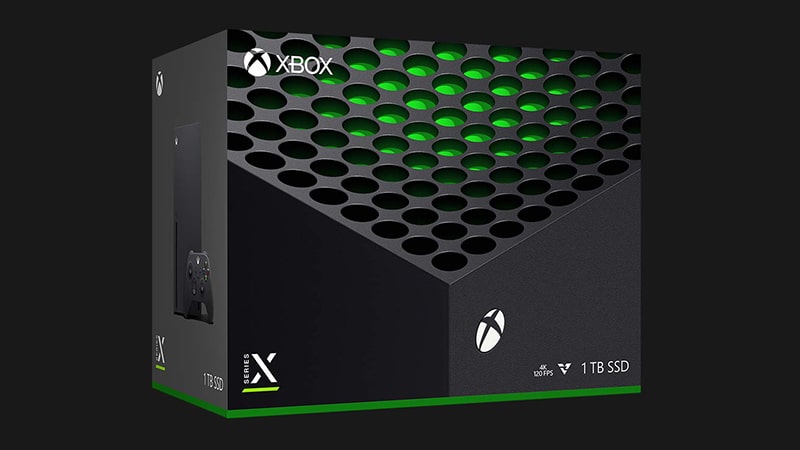 Boîte de la Xbox Series X