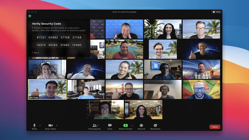 Image 1 : Zoom : le chiffrement de bout en bout arrive la semaine prochaine