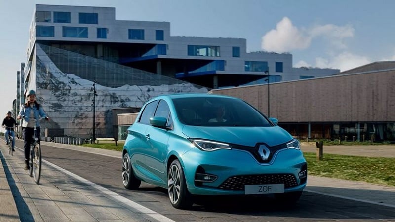 La Zoé, voiture électrique de Renault. Crédits : Renault