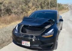 20201109 tesla model 3 camra accident prouve innocence