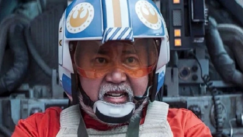 Le pilote Carson Teva. Crédits : Lucasfilm/Disney+