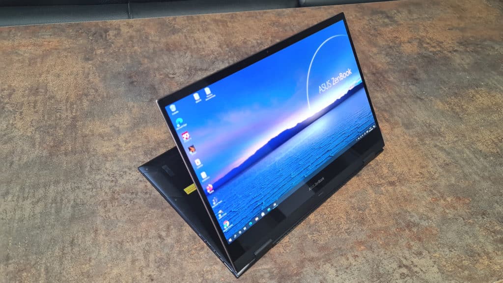 Image 19 : Test Asus Zenbook Flip S UX371 : l'ultrabook de luxe dopé à l'OLED et au Core i7 Tiger Lake