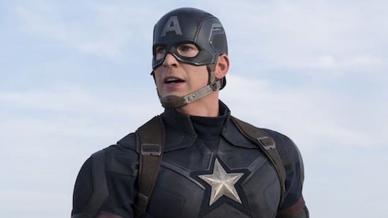 Chris Evans dans le rôle de Captain America