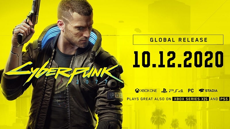 La sortie de Cyberpunk 2077 est prévue pour le 10 décembre