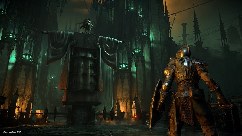 Capture d'écran de Demon's Souls sur la PS5