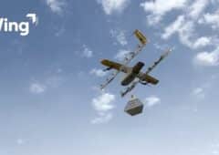 google wing livraison drones