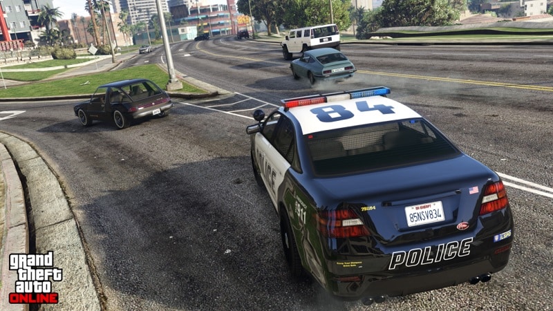 Capture d'écran de GTA Online