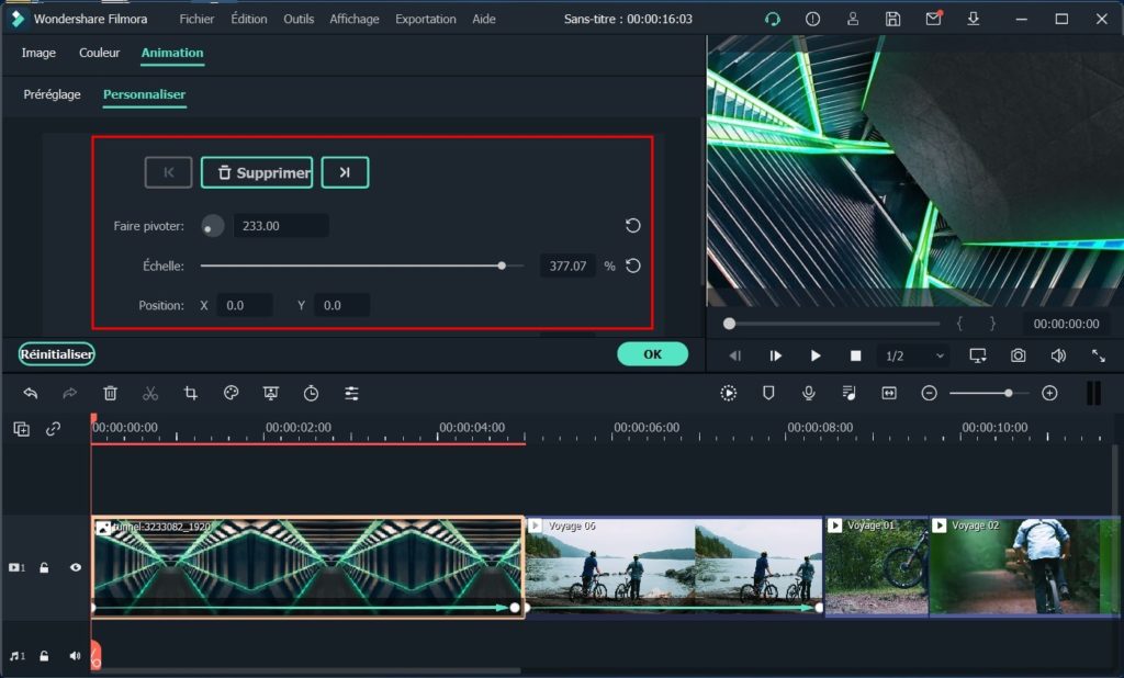 Image 10 : Wondershare Filmora X, le meilleur logiciel montage vidéo pour les vidéos YouTube