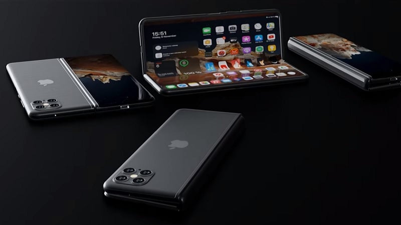 Concept de l'iPhone Fold