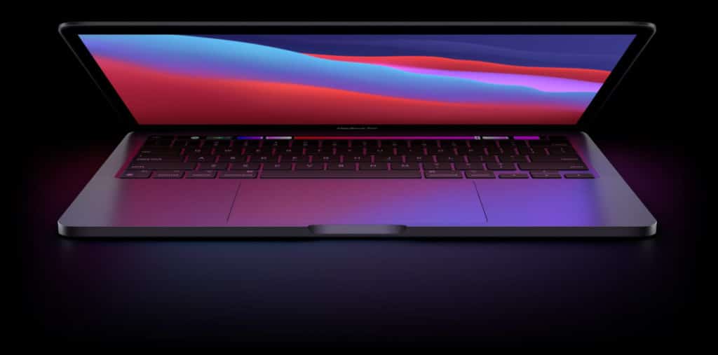 Image 1 : Nouveau MacBook Pro 13 avec puce M1 : moins cher, mais plus performant !