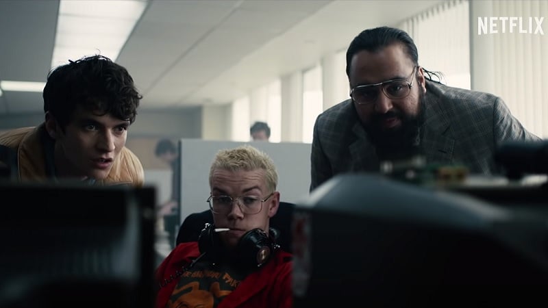 Extrait du film interactif Black Mirror : Bandersnatch