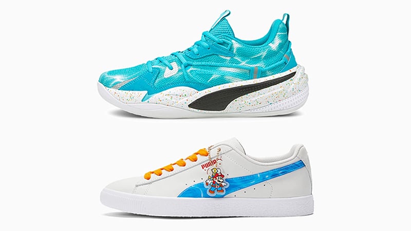 Les baskets RS-Dreamer et Clyde Super Mario Sunshine