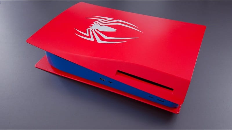 Une PS5 personnalisée pour les fans de Spider-Man
