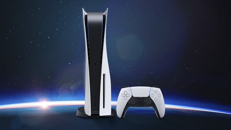 La PlayStation 5 et la manette DualSense