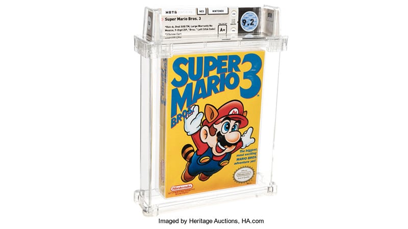 La copie de Super Mario Bros. 3 vendue à 156 000 $