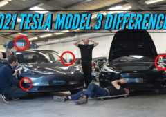 Tesla Model 3 2021 vs 2020