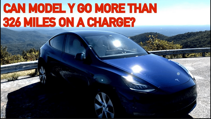 Tesla Model Y test autonomie - What Drives You / YouTube