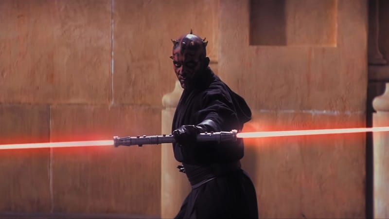 Dark Maul dans La Menace Fantôme. Crédits : Lucasfilm