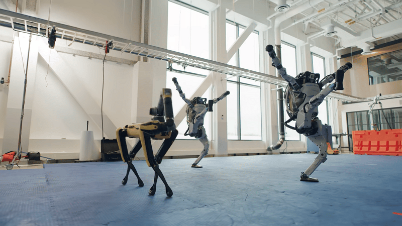 Boston Dynamics robots danse - Boston Dynamics / YouTube