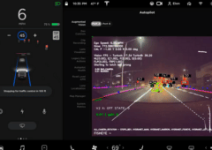 Ce que voit vraiment l'Autopilot d'une Tesla