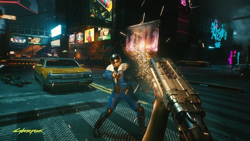 Capture d'écran de Cyberpunk 2077