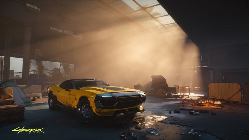 Capture d'écran de Cyberpunk 2077