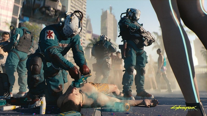 Capture d'écran de Cyberpunk 2077