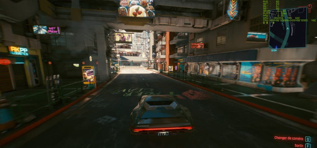 Cyberpunk 2077 debug benchmark