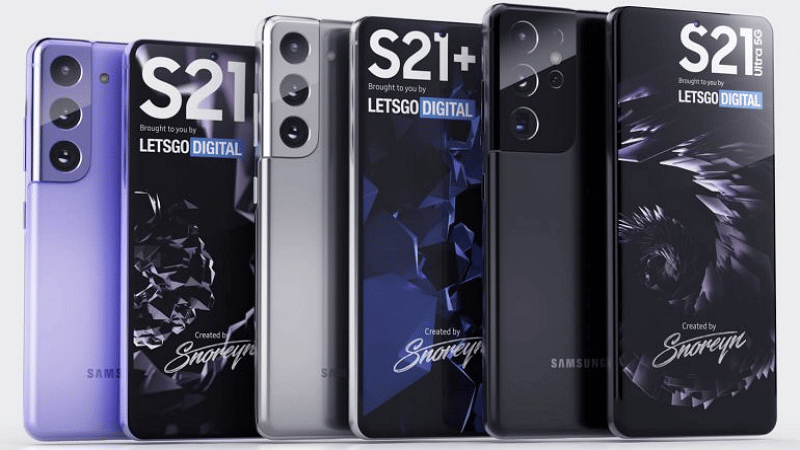 Gamme Samsung Galaxy S21 - LetsGoDigital