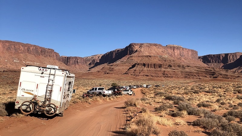 Le monolithe de l'Utah était devenu une attraction touristique