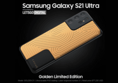 Samsung Galaxy S21 Ultra en or massif Caviar