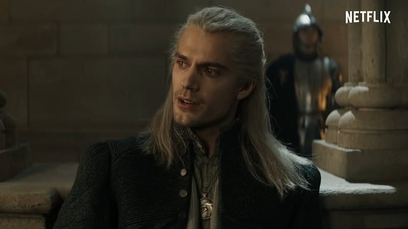 Geralt (Henry Cavill) dans la première saison de The Witcher