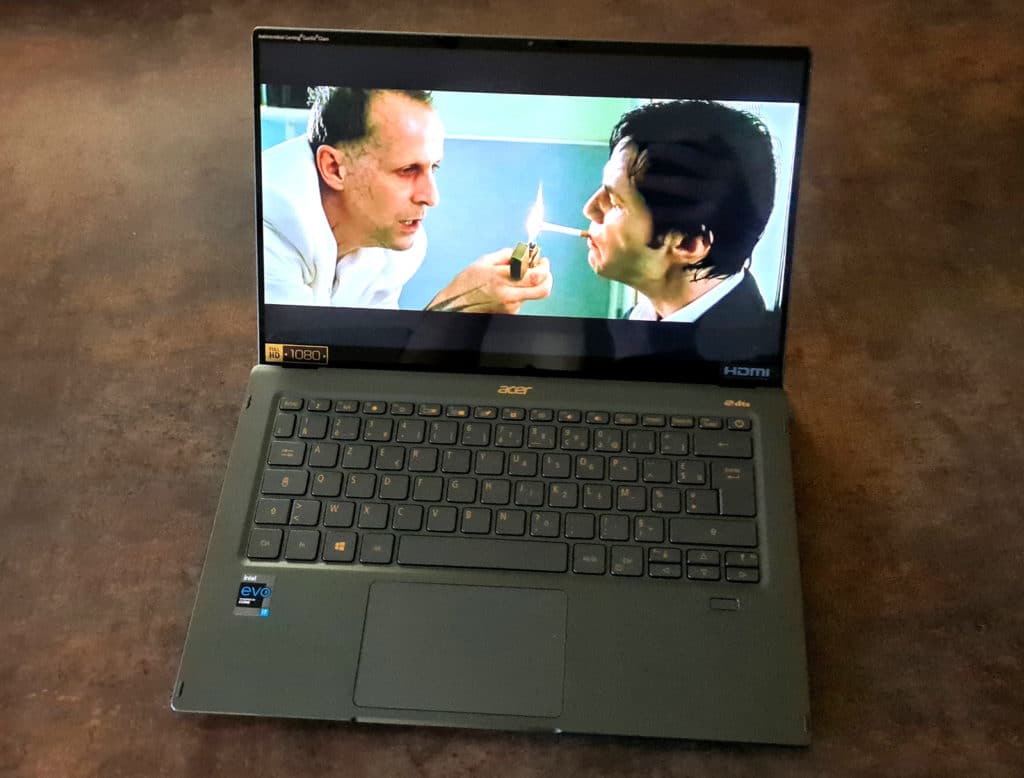 Image 16 : Test Acer Swift 5 Tiger Lake : un ordinateur portable fin, performant et endurant