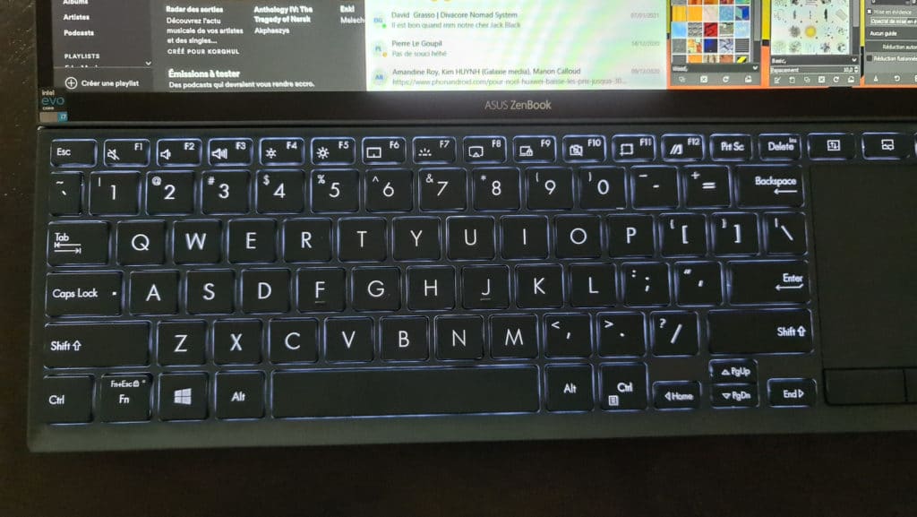 Image 7 : Test Asus Zenbook Duo 14 Tiger Lake : un étonnant PC portable à double écran et équilibré