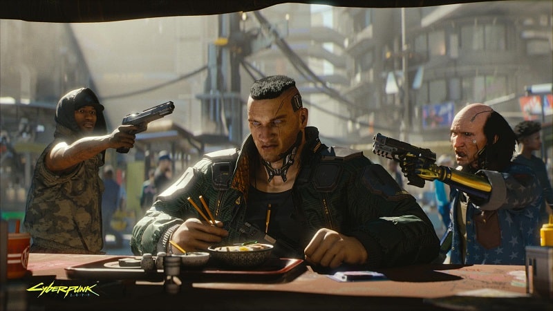 Capture d'écran de Cyberpunk 2077