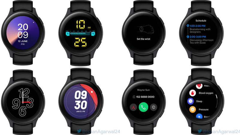 Design OnePlus Watch - Ishan Agarwal / Twitter