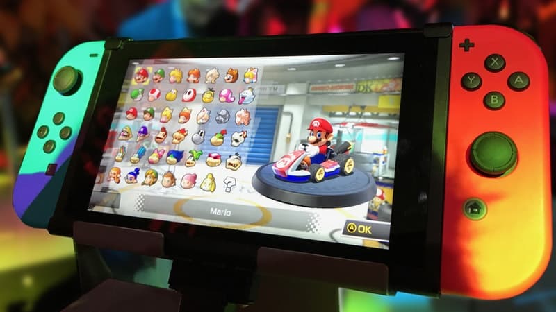 Mario Kart 8 Deluxe sur la Nintendo Switch