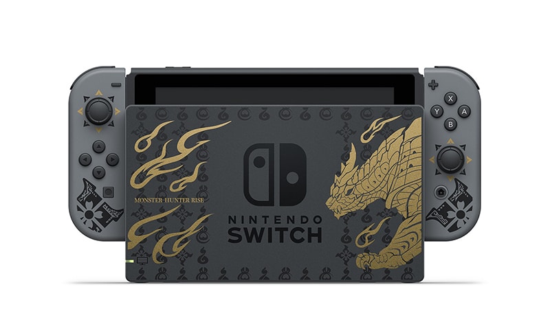 L'édition Monster Hunter Rise de la Nintendo Switch - Crédit : Nintendo