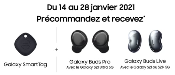 offre SFR Galaxy S21