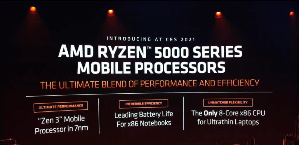 AMD Ryzen 5000 Mobile