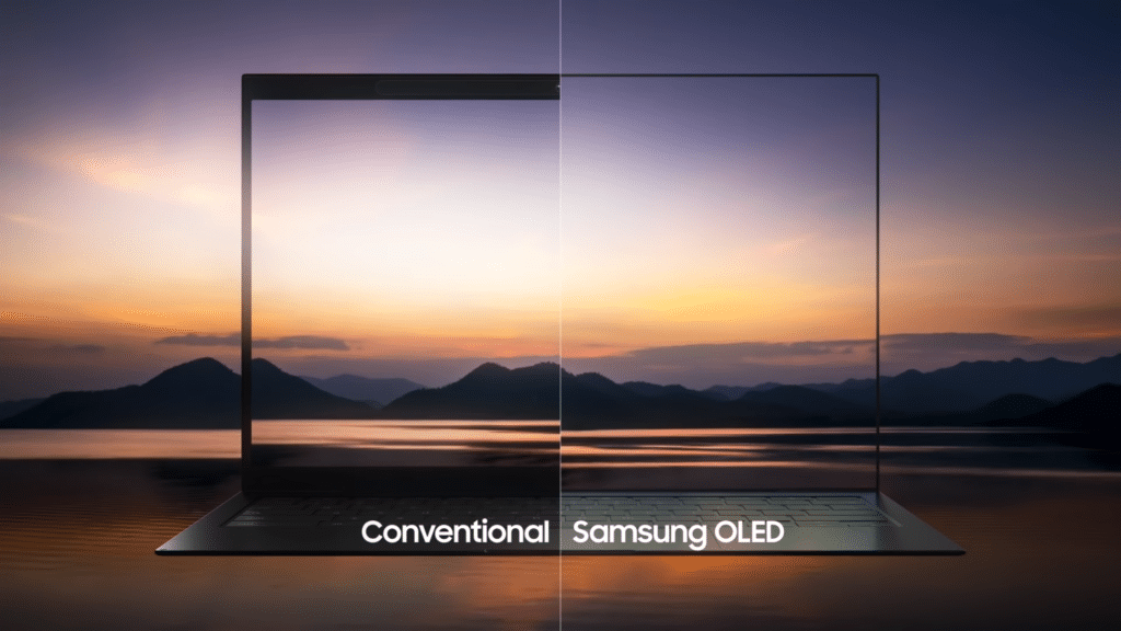 Samsung OLED pour les ordinateurs portables - Samsung