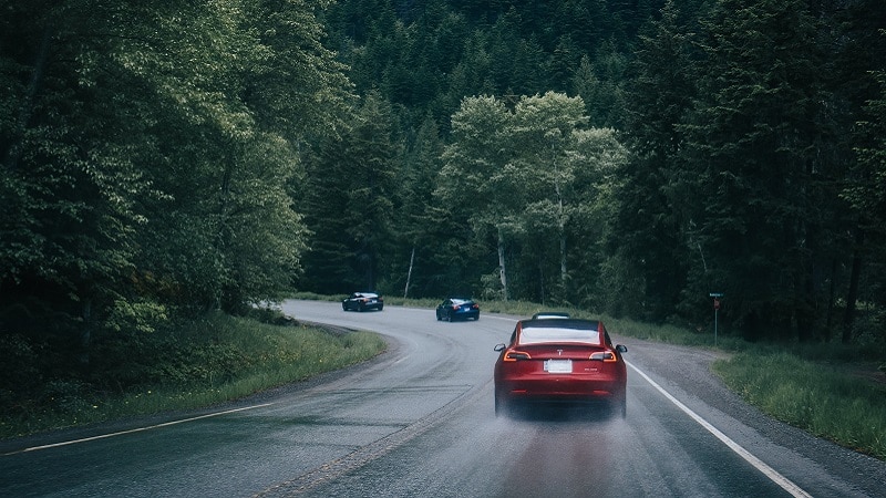 Des Tesla sur les routes de la Colombie-Britannique