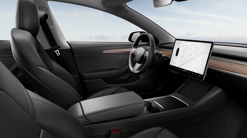 Intérieur d'une Model 3