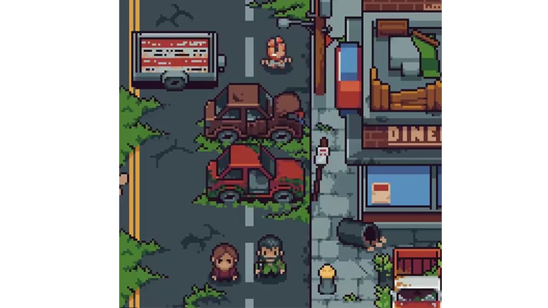 The Last of Us en pixel art