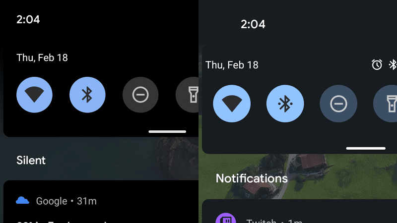 Android 12 thème noir supprimé - Android Police