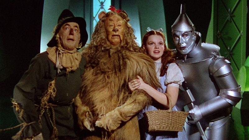 Judy Garland dans l'adaptation du Magicien d'Oz de 1939