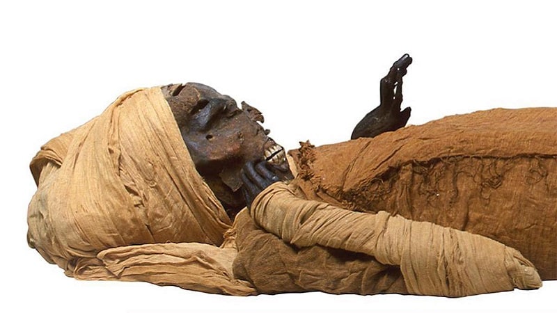 La momie du pharaon Seqenenrê Tâa