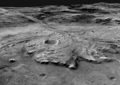 nasa perseverance mars cratere