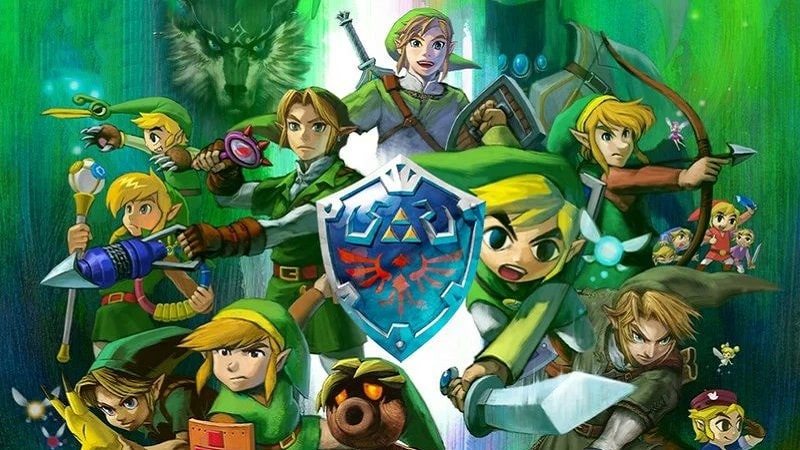 Les différentes représentations de Link dans les jeux Zelda