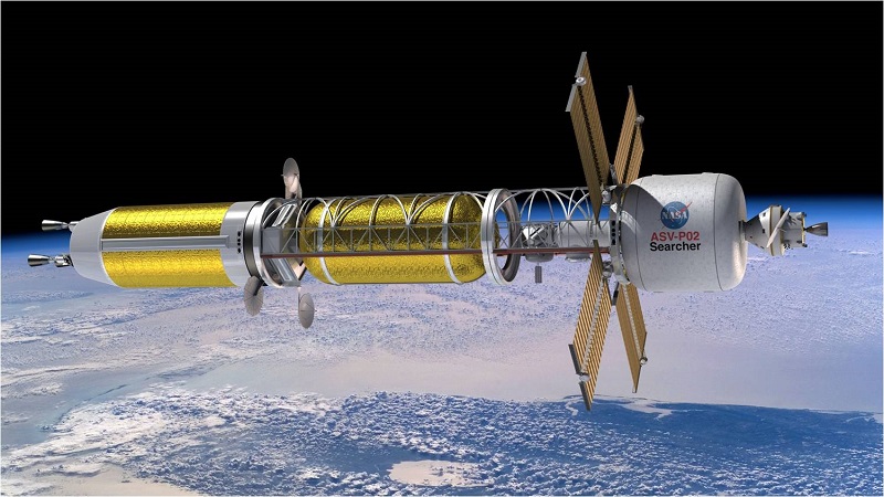 Image 1 : Espace : une fusée nucléaire pour envoyer les astronautes sur Mars plus rapidement